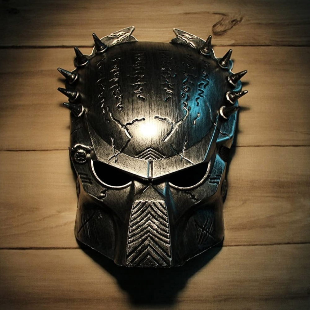 Predator Mask in Silver or Gold - Picture 2 of 4